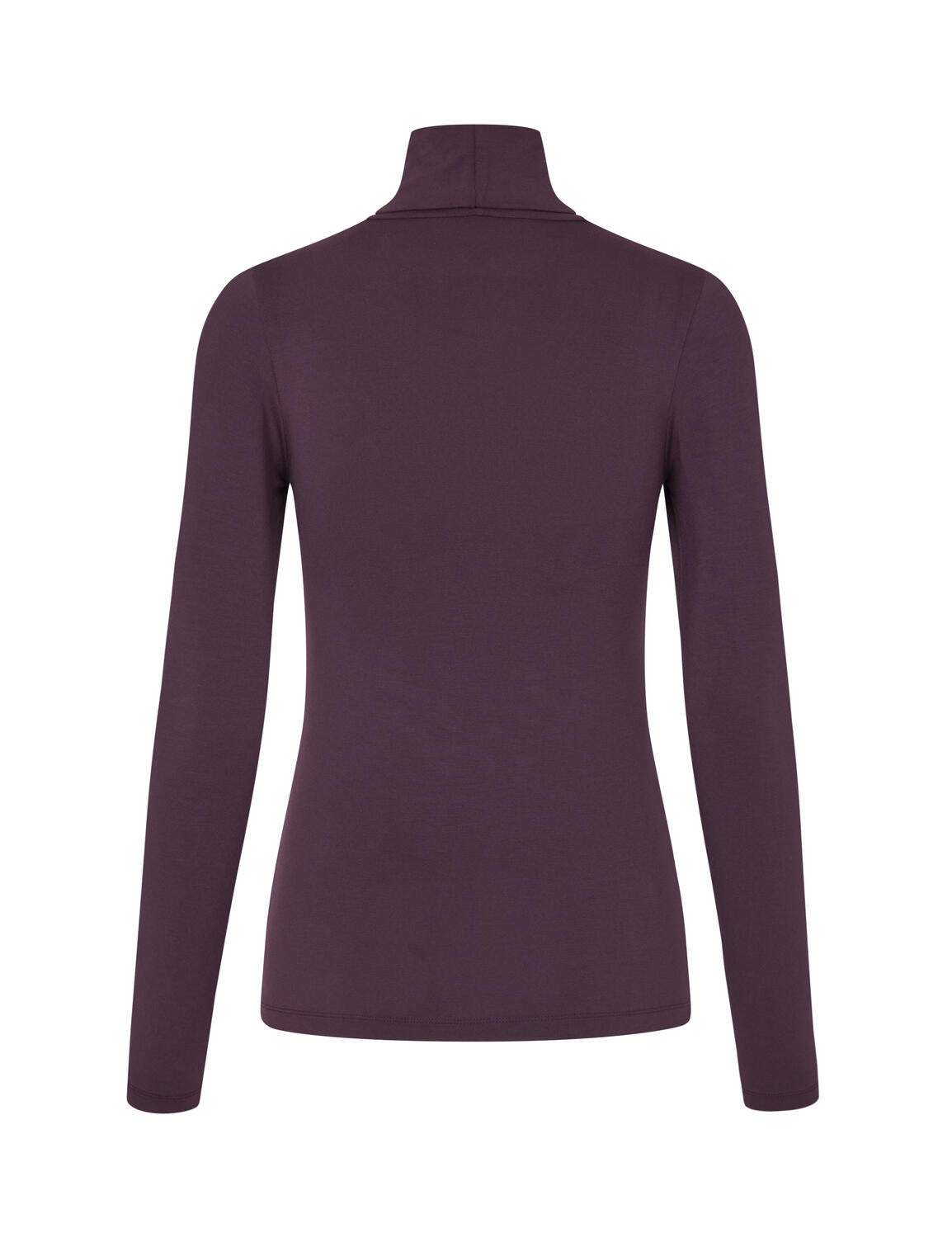 Ina basic bluse - Deep Purple